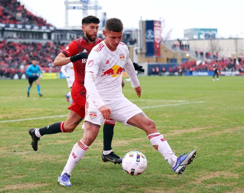 Patryk Klimala w barwach New York Red Bulls