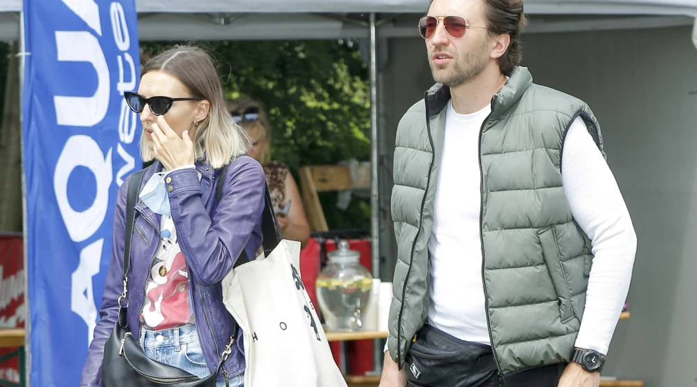 Dariusz Wieteska z żoną