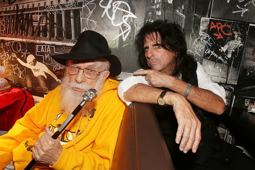 James Randi i Alice Cooper