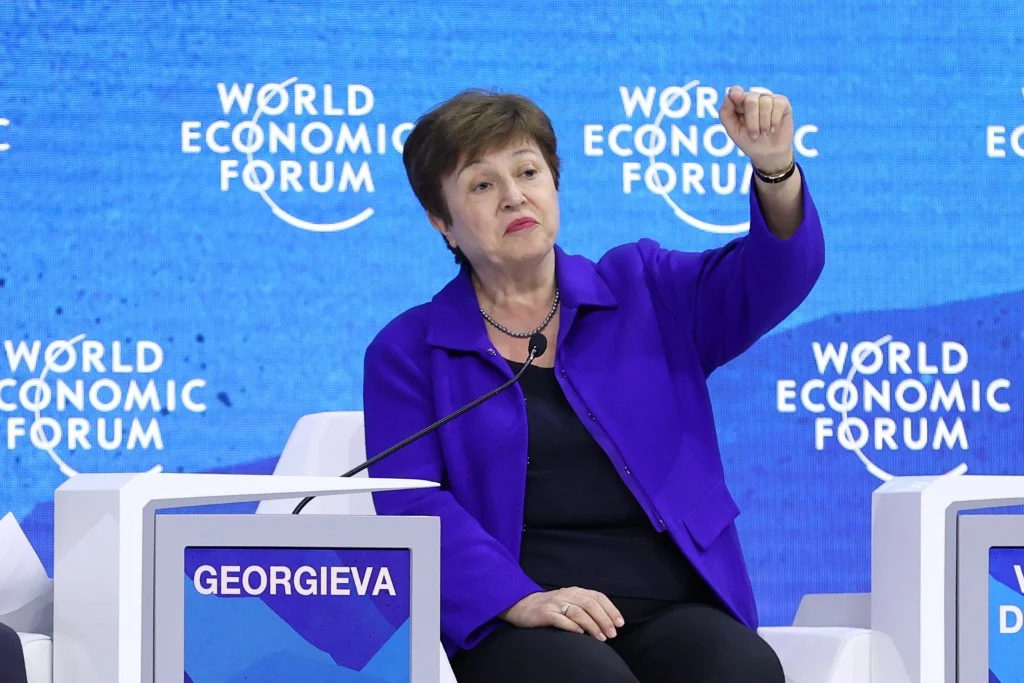 Kristalina Georgiewa, dyrektor zarządzająca Międzynarodowego Funduszu Walutowego (MFW)
