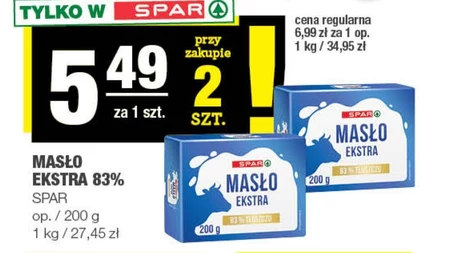 Masło SPAR