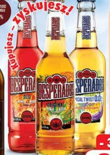 Desperados Lime Piwo aromatyzowane 400 ml