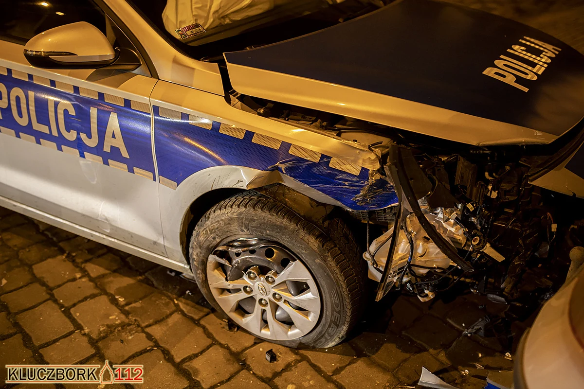 Policyjny pościg za Audi - efekt policyjnego zatrzymania 