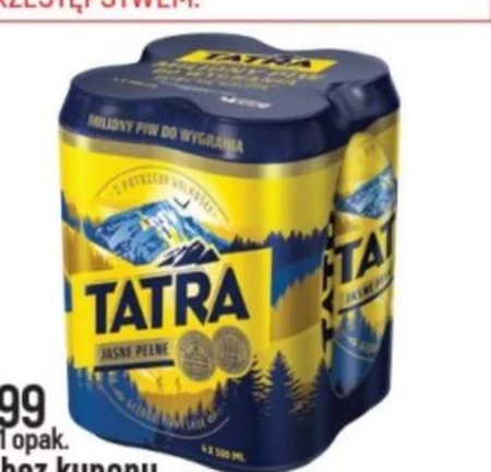 Tatra Piwo jasne pełne 4 x 500 ml