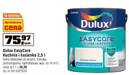 Farba lateksowa Dulux - promocja OBI - Ding.pl