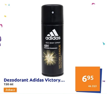 Adidas Victory League Dezodorant w sprayu dla mężczyzn 150 ml