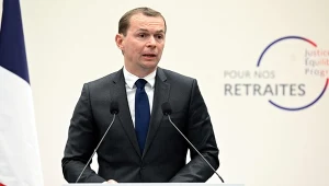 Francuski minister pracy Olivier Dussopt