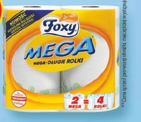 Foxy Mega Ręcznik kuchenny 2 rolki