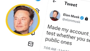 Elon Musk testuje możliwości swojego konta. Na 24h zmienił jego status na "prywatne".