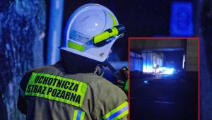 Pożar w ogromnej piekarni pod Warszawą 