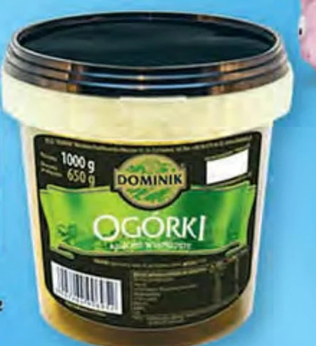 Ogórki kiszone Dominik