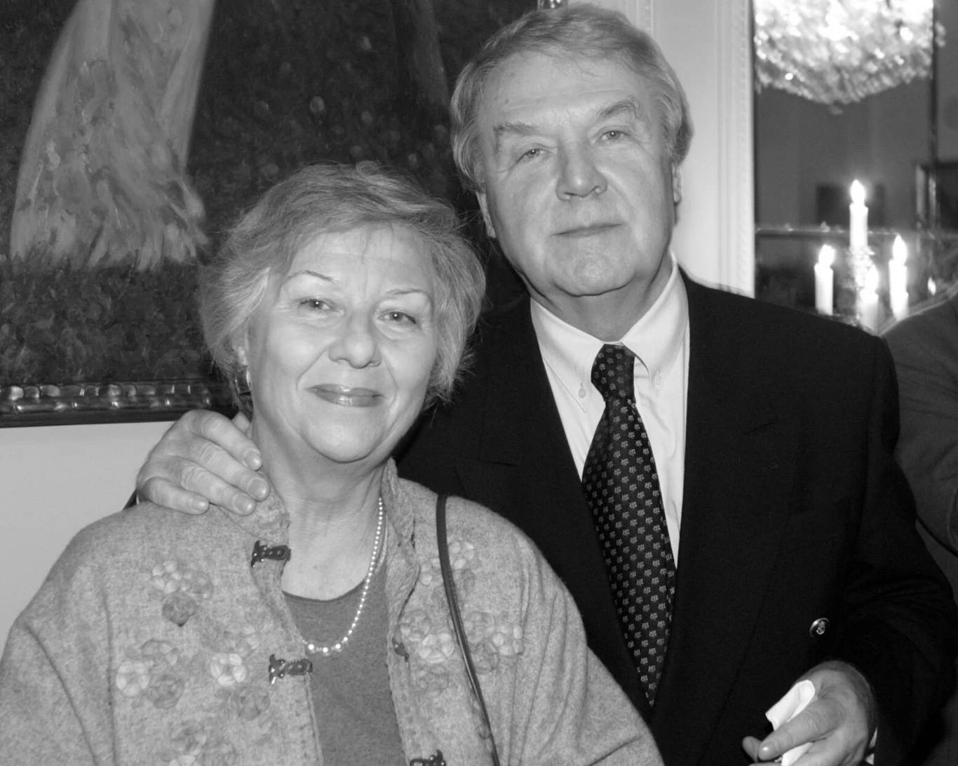 Leonard Pietraszak z żoną Wandą Leonard Pietraszak z żoną Wandą