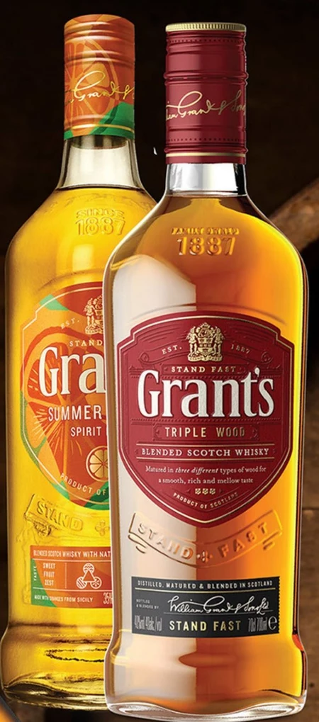 Grant's Triple Wood Blended Scotch Whisky 700 ml