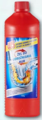 Żel do udrożniania rur W5