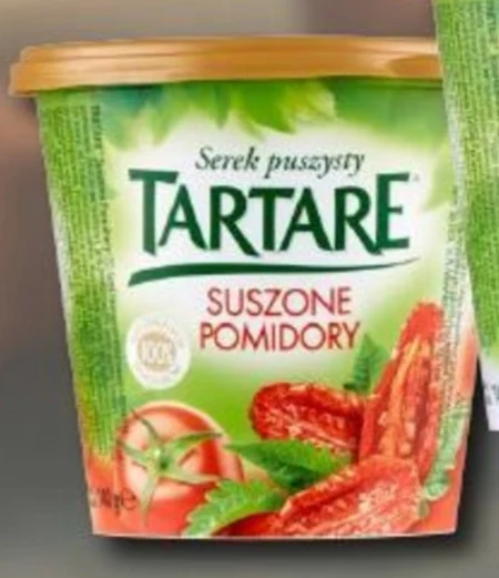 Tartare Serek puszysty suszone pomidory 140 g 