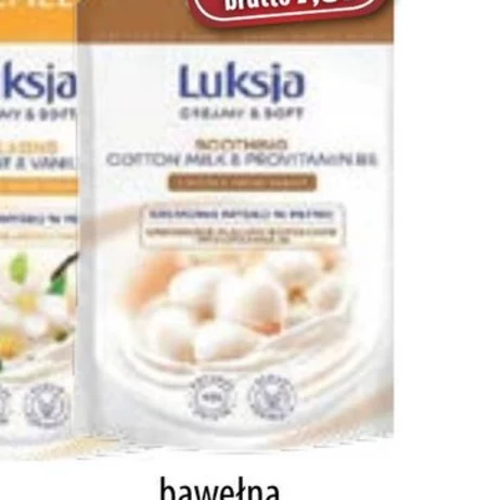 Luksja Creamy & Soft Kremowe mydło w płynie łagodzące mleczko bawełniane i prowitamina B5 900 ml