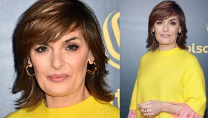 Dorota Gawryluk podczas imprezy zorganizowanej z okazji premiery wiosennej ramówki Polsatu