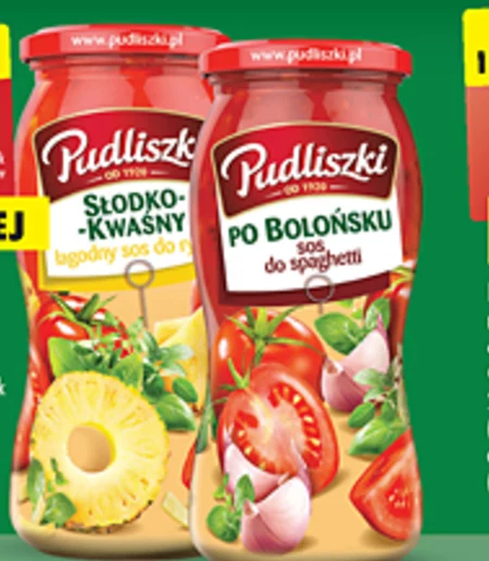 Pudliszki Sos do spaghetti po bolońsku 500 g