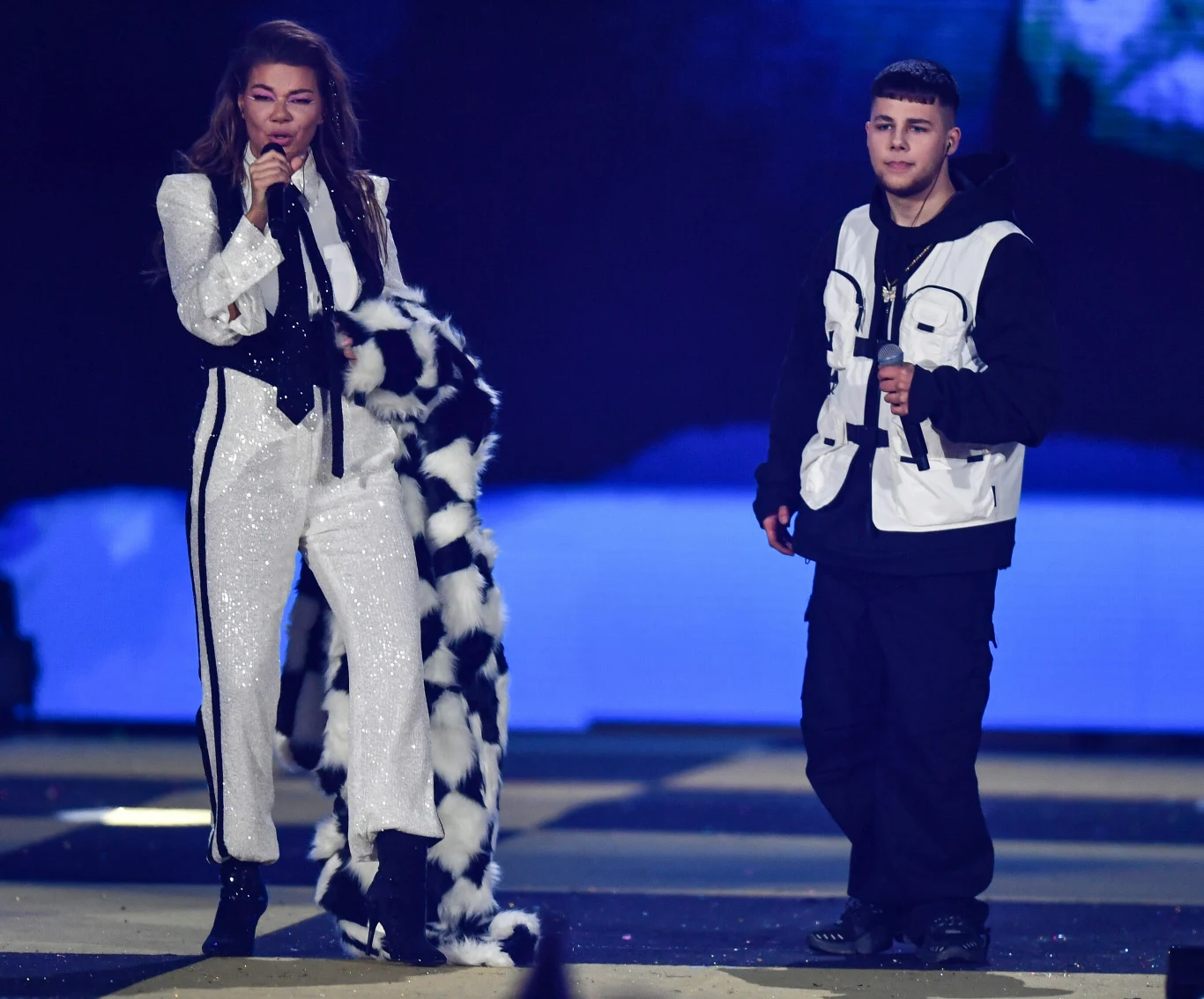 Edyta Górniak i Allan Krupa wystąpili na tegorocznym sylwestrze