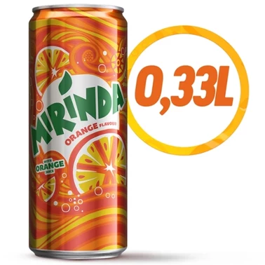 Mirinda Orange Napój gazowany 330 ml - 2