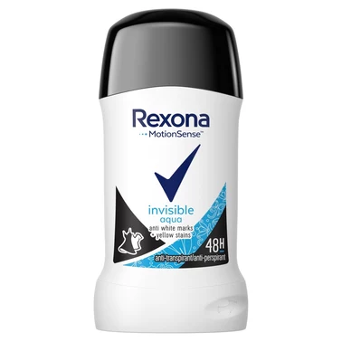 Rexona Motion Sense Invisible Aqua Antyperspirant w sztyfcie 40 ml - 0