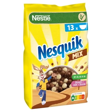 Nestlé Nesquik Mix Płatki śniadaniowe 400 g - 0