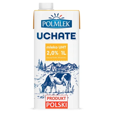 Polmlek Uchate Mleko UHT 2,0% 1 l - 0