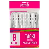 Anna Zaradna Picnic & Party Tacki do grilla 8 sztuk