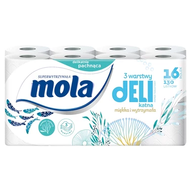 Mola Delikatna Morska papier toaletowy 16 rolek - 2