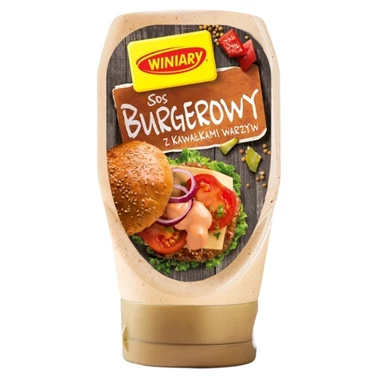 Winiary Sos burgerowy z kawałkami warzyw 300 ml - 1