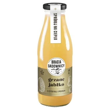 Bracia Sadownicy Napój grzane jabłko z cytryną i imbirem 500 ml - 0