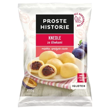 Proste Historie Knedle ze śliwkami 450 g - 0