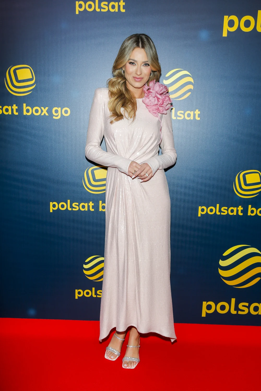 Marcelina Zawadzka na prezentacji wiosennej ramówki Polsatu