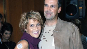 Katarzyna Skrzynecka ze swoim pierwszym mężem Zbigniewem Urbańskim