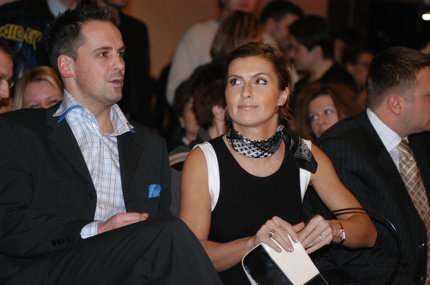 Katarzyna Skrzynecka i jej pierwszy mąż Zbigniew Urbański