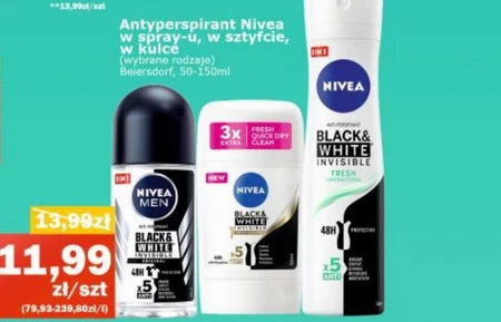 Nivea Fresh Citrus Antyperspirant Spray 150ml