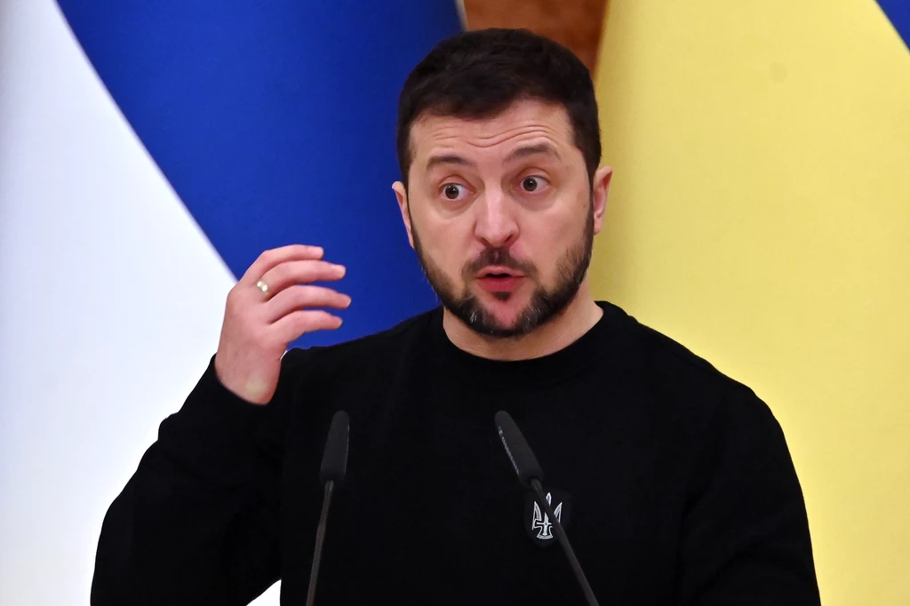 Prezydent Ukrainy Wołodymyr Zełenski Prezydent Ukrainy Wołodymyr Zełenski