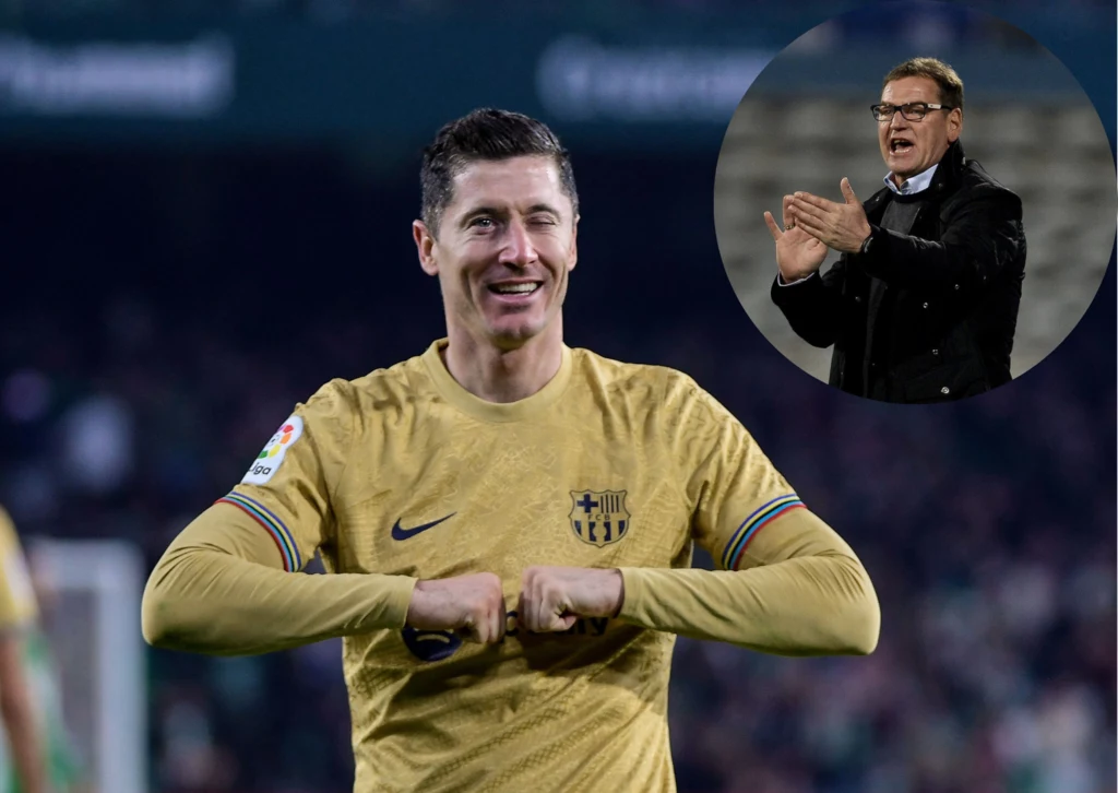 Jan Urban na razie ma więcje goli w La Liga nż Robert Lewandowski Jan Urban na razie ma więcje goli w La Liga nż Robert Lewandowski