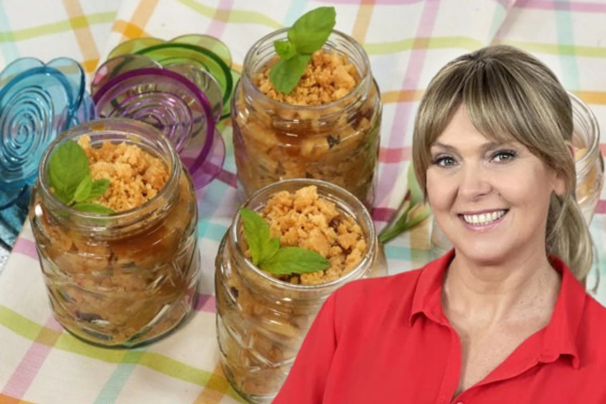 Ewa Wachowicz zdradza przepis na szarlotkę w słoiku Ewa Wachowicz zdradza przepis na szarlotkę w słoiku