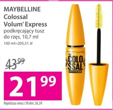 Tusz do rzęs Maybelline
