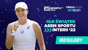 "As Sportu 2022". Iga Świątek triumfatorką plebiscytu Interii!