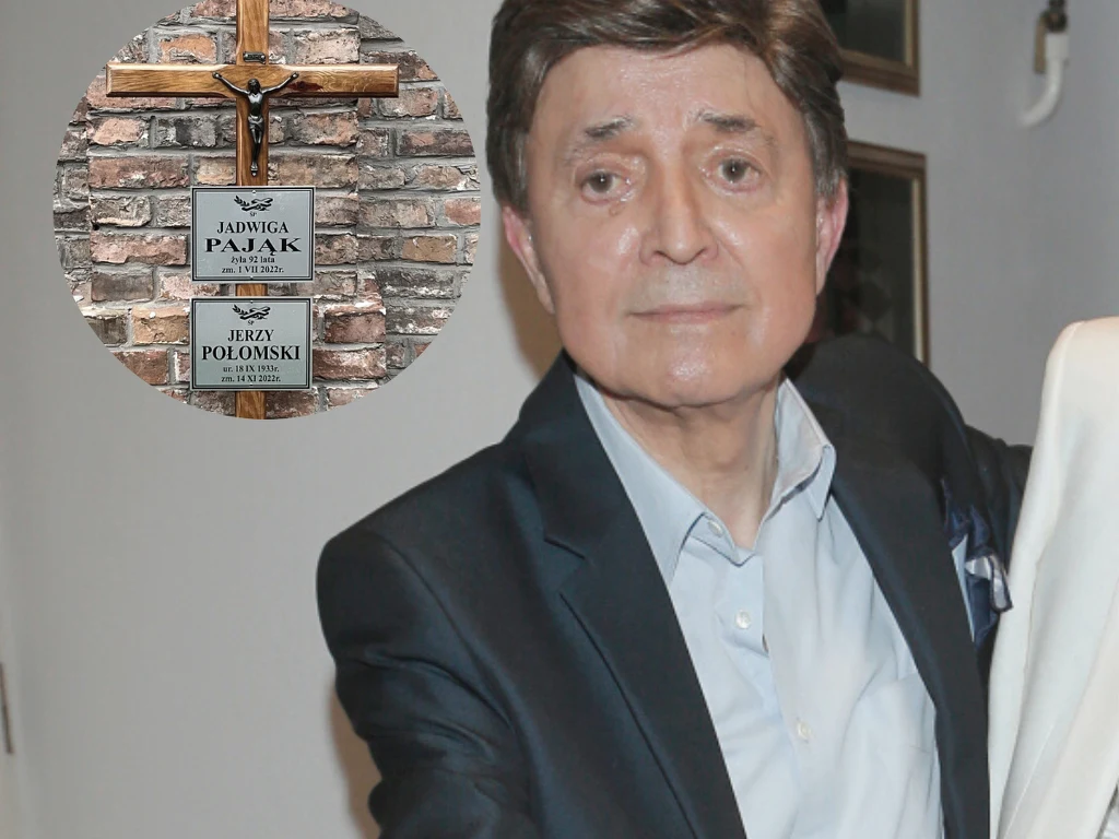 Jerzy Połomski: grób artysty jest zaniedbany. Tak wygląda mogiła