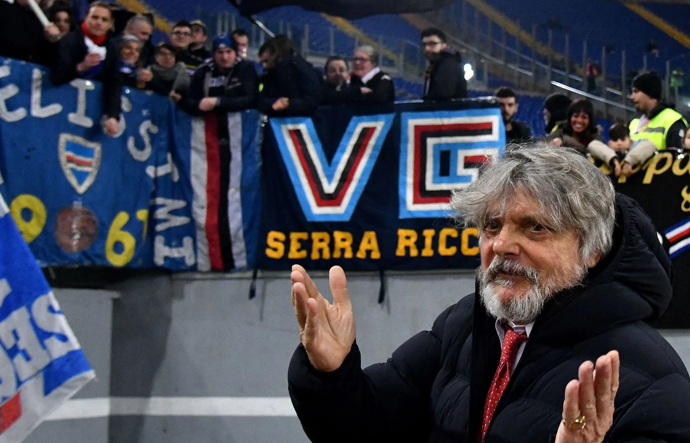 Massimo Ferrero, właściciel Sampdorii, musi dokapitalizować klub na minimum 35 milionów euro, inaczej będzie on zmuszony ogłosić bankructwo