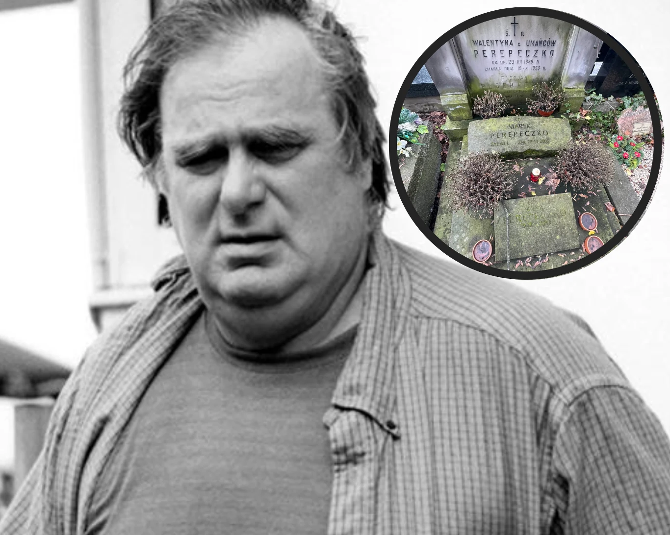 Tak wygląda dziś grób Marka Perepeczki