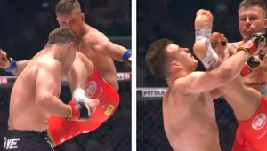 Alan Kwieciński popisał się fenomenalnym nokautem w walce z "Wiewiórem" na gali FAME MMA 17