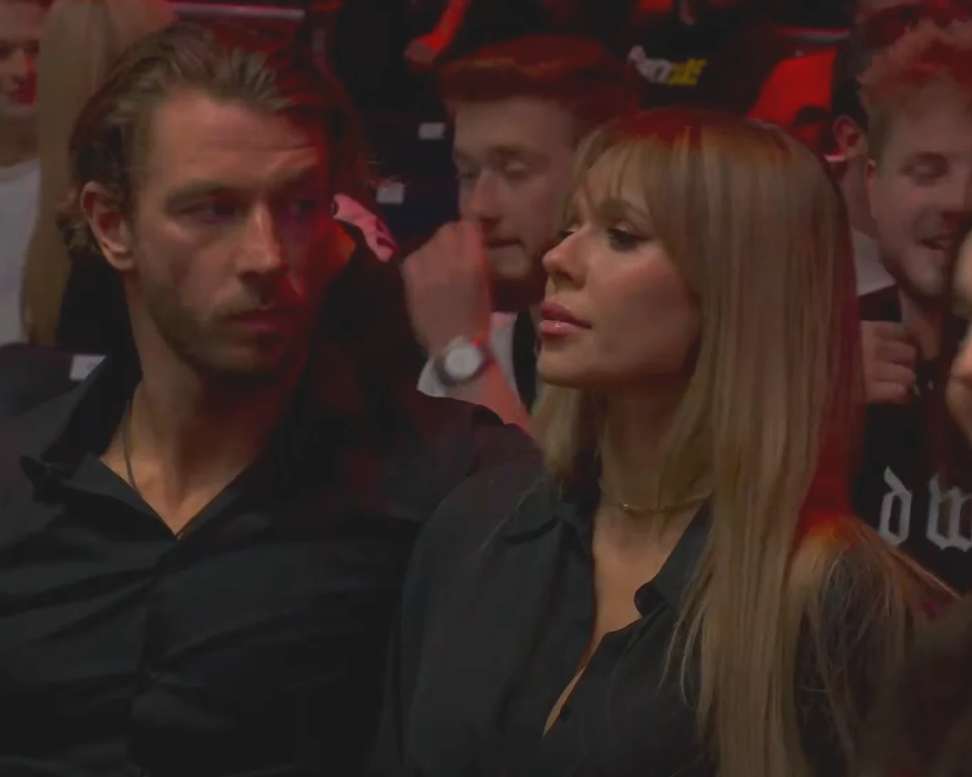 Doda z Dariuszem Pachutem na gali Fame MMA Doda z Dariuszem Pachutem na gali Fame MMA