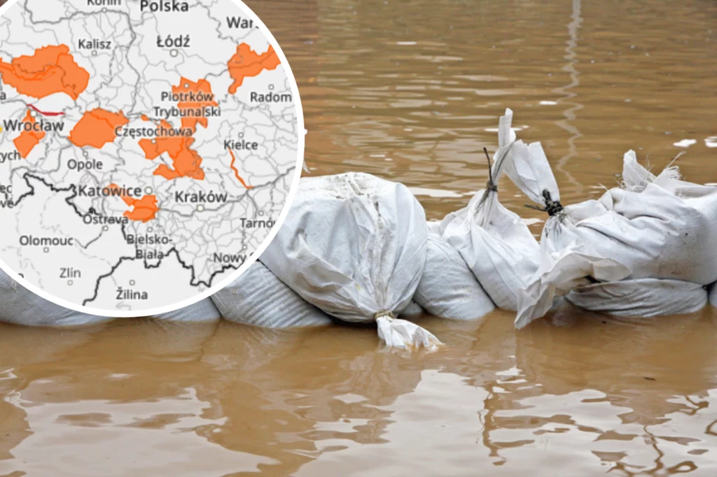 Powódź nam nie grozi, na niektórych rzekach przekroczone jednak zostały stany ostrzegawcze