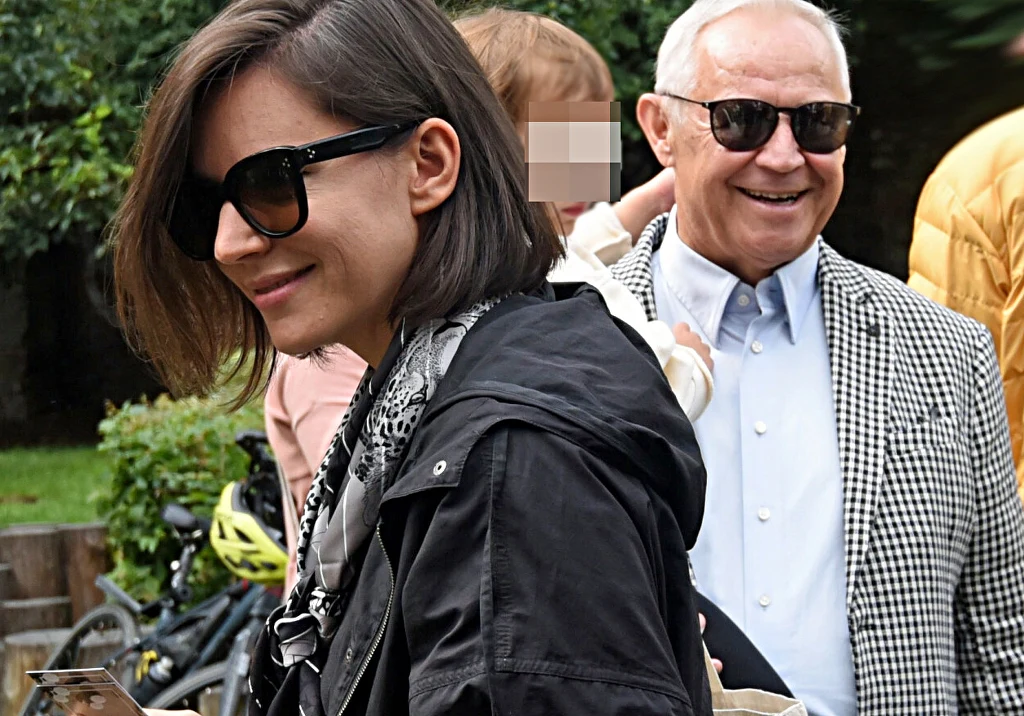 Antonina Turnau i Marek Kondrat z córką Antonina Turnau i Marek Kondrat z córką