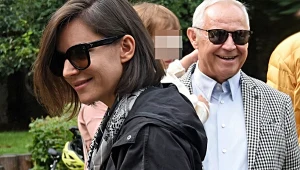 Antonina Turnau i Marek Kondrat z córką