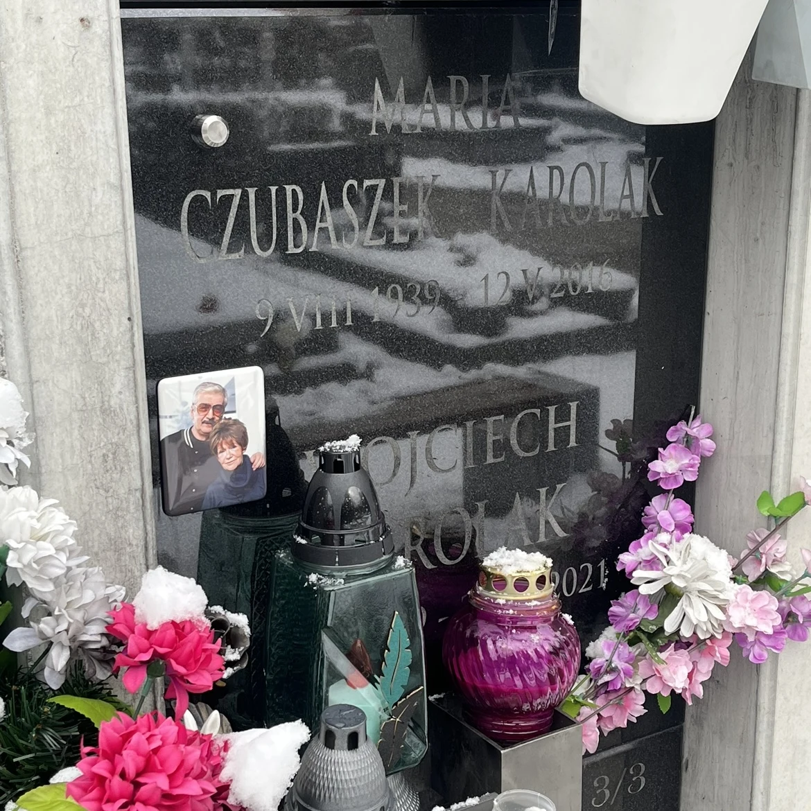 Grób Marii Czubaszek